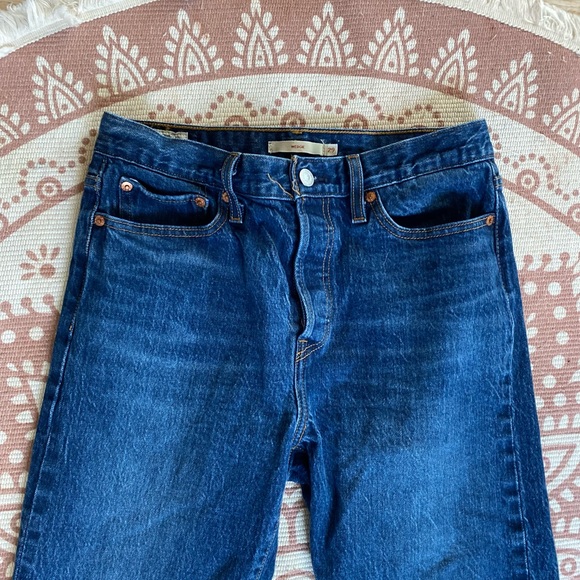 Levi’s High Rise Wedgie Straight Jeans 29 - Picture 5 of 16